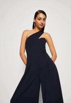 Wal G Eli One Shoulder - Jumpsuit - Navy Blue -Wal G 00af5c94f10c410abac3525cd9331575
