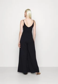 Laney Lace Wide Leg Jumpsuit - Jumpsuit - Navy Blue -Wal G 00bd6328789a486cac715c315b120aaa