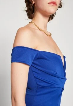 Wal G Elia Off Shoulder - Occasion Wear - Electric Blue 11 Wal G Elia Off Shoulder - Occasion Wear - Electric Blue -Wal G 020bb54be96d49fa9c98e31070e3f9f7