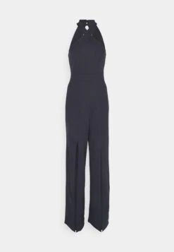 Alfo Cross Neck Jumpsuit - Jumpsuit - Navy Blue -Wal G 02736d73ceb1467087bd4adfb088eb75