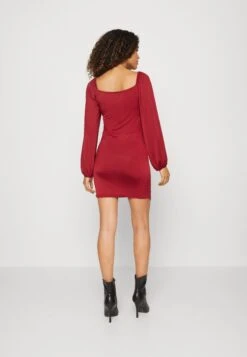 Wal G Trinity Mini - Jersey Dress - Burgundy -Wal G 029c0fd0a2694cd7814e2a8070b6953f