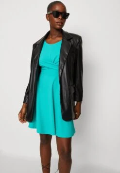 Wal G Jaqueline Skater Dress - Jersey Dress - Tiffany Blue -Wal G 03fba93f28314b3e9e118f5508ba9089