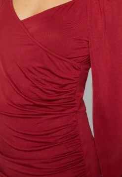 Wal G Trinity Mini - Jersey Dress - Burgundy -Wal G 04718122df7c4fb4a3ad3c9bec4de646