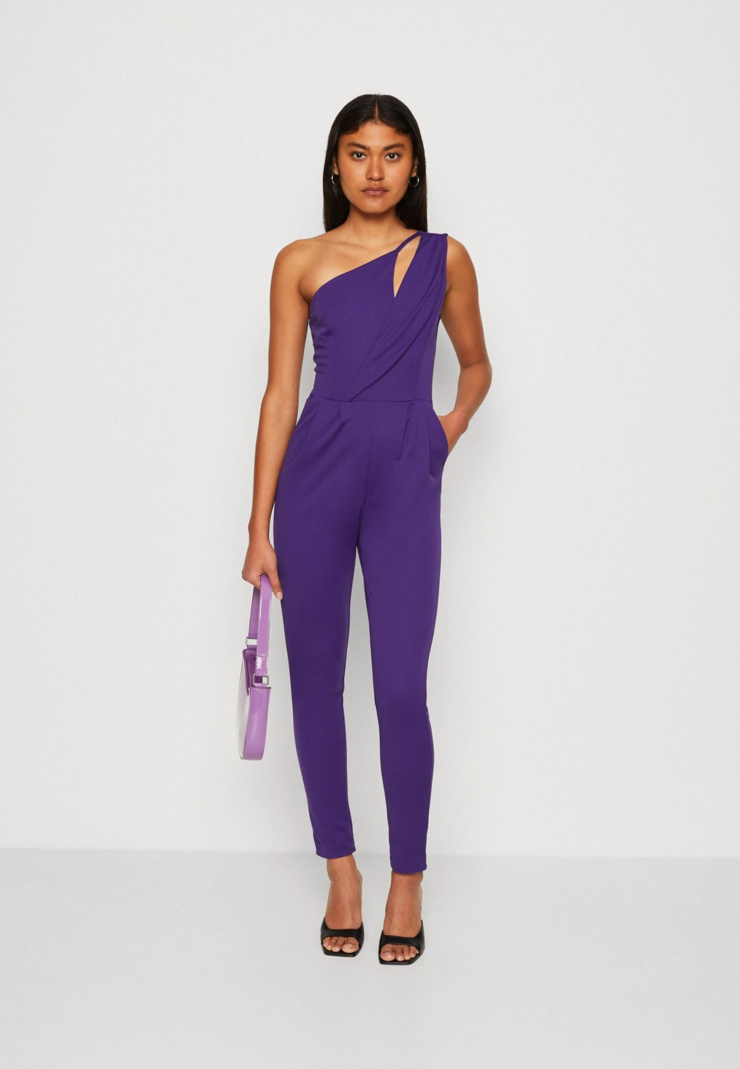 Wal G Mica Cut Out- Jumpsuit - Purple 2 Wal G Mica Cut Out- Jumpsuit - Purple - Image 2