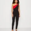 Wal G Dush Cut Out - Jumpsuit - Black/Red