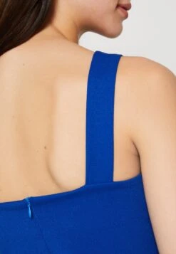 Wal G Cleo V Neck Playlist - Jumpsuit - Electric Blue -Wal G 20610683de034e5b83274c41d2bd9629