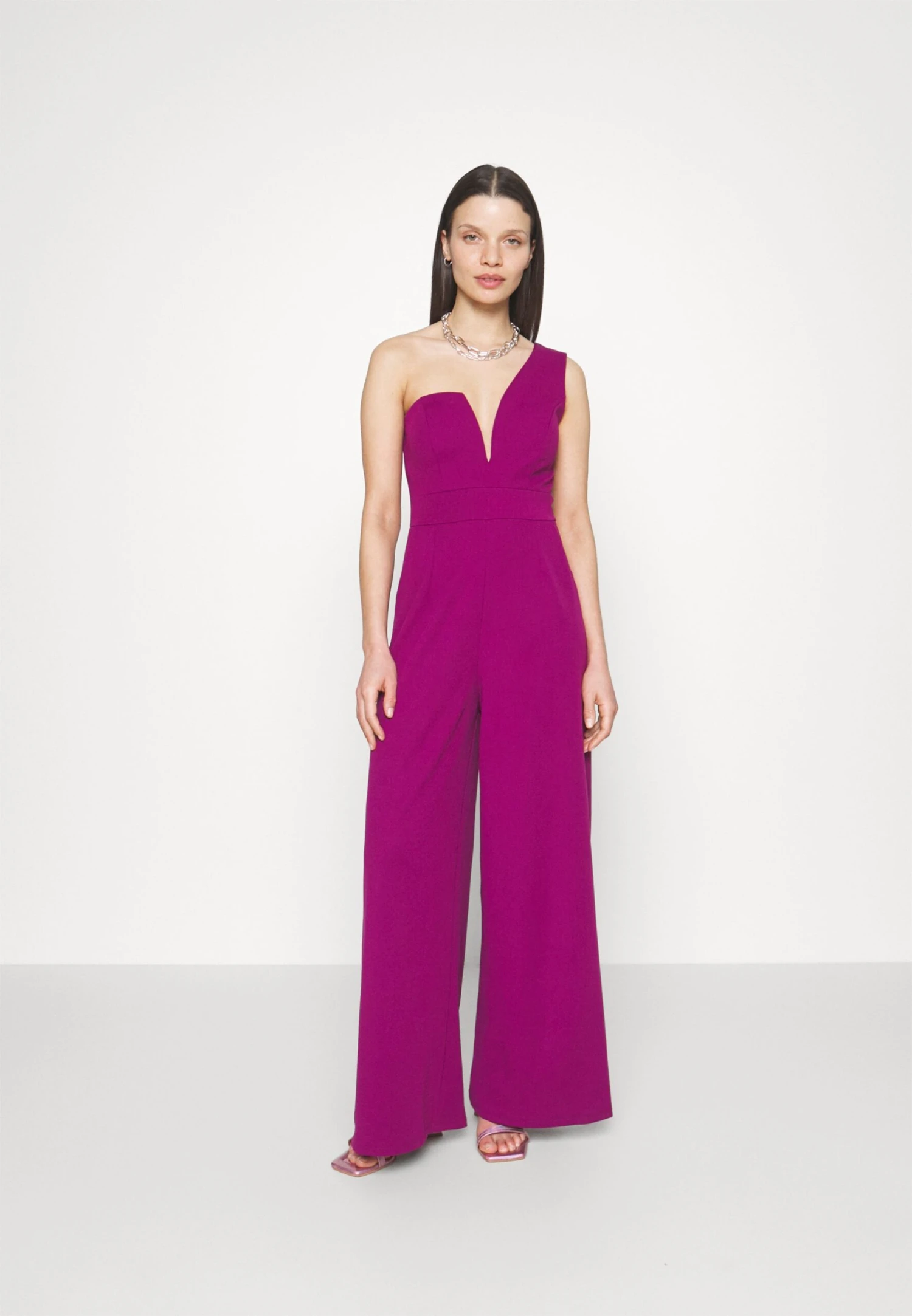 Fleur One Shoulder - Jumpsuit 2 Fleur One Shoulder - Jumpsuit - Image 2