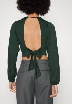 Wal G Crissy Backless - Long Sleeved Top - Forest Green 9 Wal G Crissy Backless - Long Sleeved Top - Forest Green -Wal G 21e12b1f8c4940d481d11a993d6b3ba5