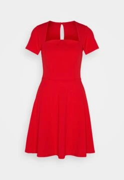 Wal G Brody Curve Neck Skater - Jersey Dress -Wal G 26b05062b925489c8c971c5cd5f25d5f