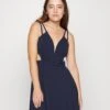 Milly Strap Skater - Cocktail Dress / Party Dress - Navy Blue