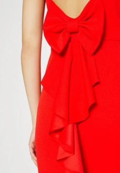 Wal G Sacha Frill Dress - Occasion Wear - Red -Wal G 2a3cdc0409de4ae396f47c33a05974db