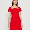 Wal G Brody Curve Neck Skater - Jersey Dress