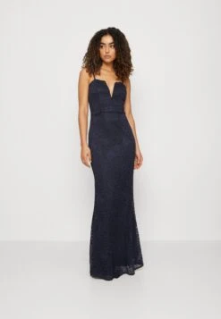 Wal G Tilly Maxi Dress - Occasion Wear - Navy Blue