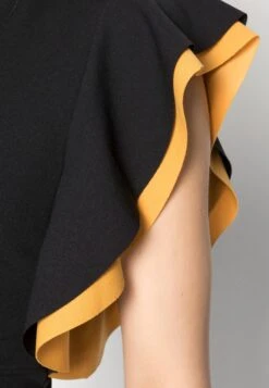 Wal G Kelly Ruffle Sleeve Midi Dress - Shift Dress -Wal G 36b04e493a8d46daaf36d596574c7986