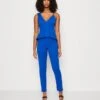Wal G Xena Peplum - Jumpsuit - Electric Blue