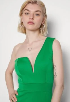 Wal G Bella Of Shoulder Midi - Cocktail Dress / Party Dress - Leaf Green -Wal G 40a1c09c7eef4fc38aed08b405c7240e