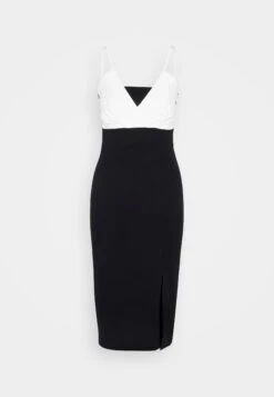 Wal G Lulu Contrast Midi - Jersey Dress - Black/White 10 Wal G Lulu Contrast Midi - Jersey Dress - Black/White -Wal G 418d38033be54fb1934177d12bd32348