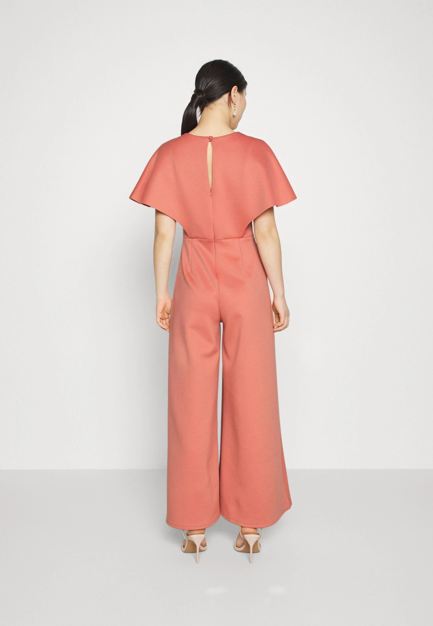 Wedding Petite Betty Wrap Jumpsuit - Jumpsuit - Rosa 3 Wedding Petite Betty Wrap Jumpsuit - Jumpsuit - Rosa - Image 3