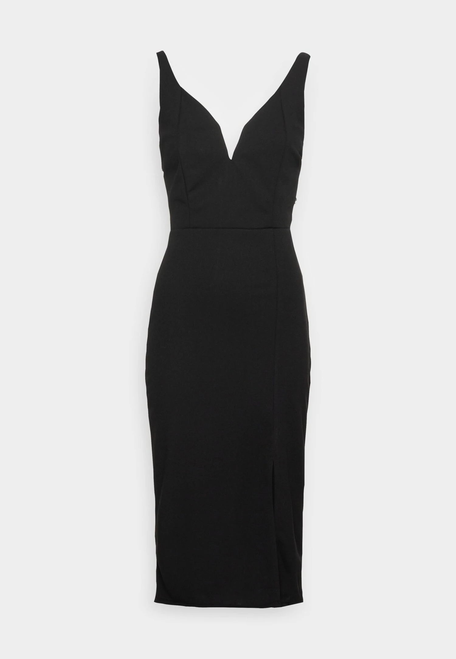 Isabelle Embroidered Midi - Cocktail Dress / Party Dress - Black 1 Isabelle Embroidered Midi - Cocktail Dress / Party Dress - Black