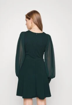 Kat Sleeve Dress - Cocktail Dress / Party Dress - Forest Green 8 Kat Sleeve Dress - Cocktail Dress / Party Dress - Forest Green -Wal G 47d3a485ec8c42caa483995766d0f664