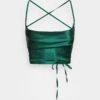 Wal G Lucy Strappy- Top - Emerald Green