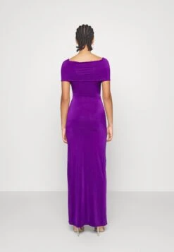Wal G Wedding Odette Off Shoulder Maxi - Occasion Wear - Purple -Wal G 50f42d81372045c99b9725f789c3fc8d