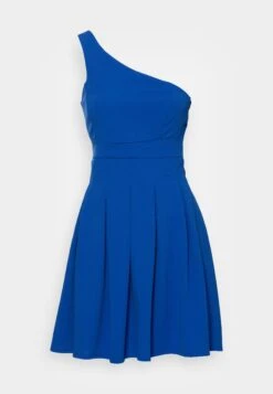 Wal G Frieda One Shoulder Skater Dress - Cocktail Dress / Party Dress - Electric Blue 8 Wal G Frieda One Shoulder Skater Dress - Cocktail Dress / Party Dress - Electric Blue -Wal G 5f02ae81b9974706b8f706f44326ba27