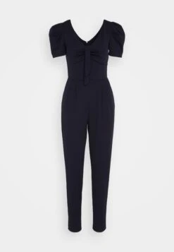 Wal G Pirry Bow - Jumpsuit - Navy Blue -Wal G 67057fff43da49f48279a617b0f05f49