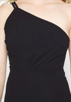 Wal G Mimi One Shoulder Maxi Dress - Occasion Wear - Black -Wal G 672e7311e53745048f8d4b708d0f2f1e