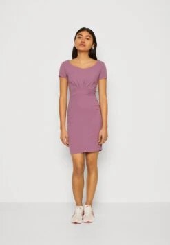 Wal G Gary Bodycon Dress - Jersey Dress - Mauve Pink