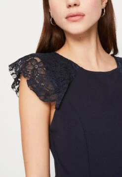 Wal G Sarah Lace - Jumpsuit - Navy Blue -Wal G 69625b6cb40d4ae6abf70e0df20fde0a