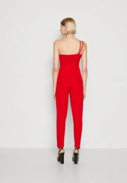 Wal G July Cut Out - Jumpsuit - Red -Wal G 6e857f2ed5144afe8b18a112907a576b
