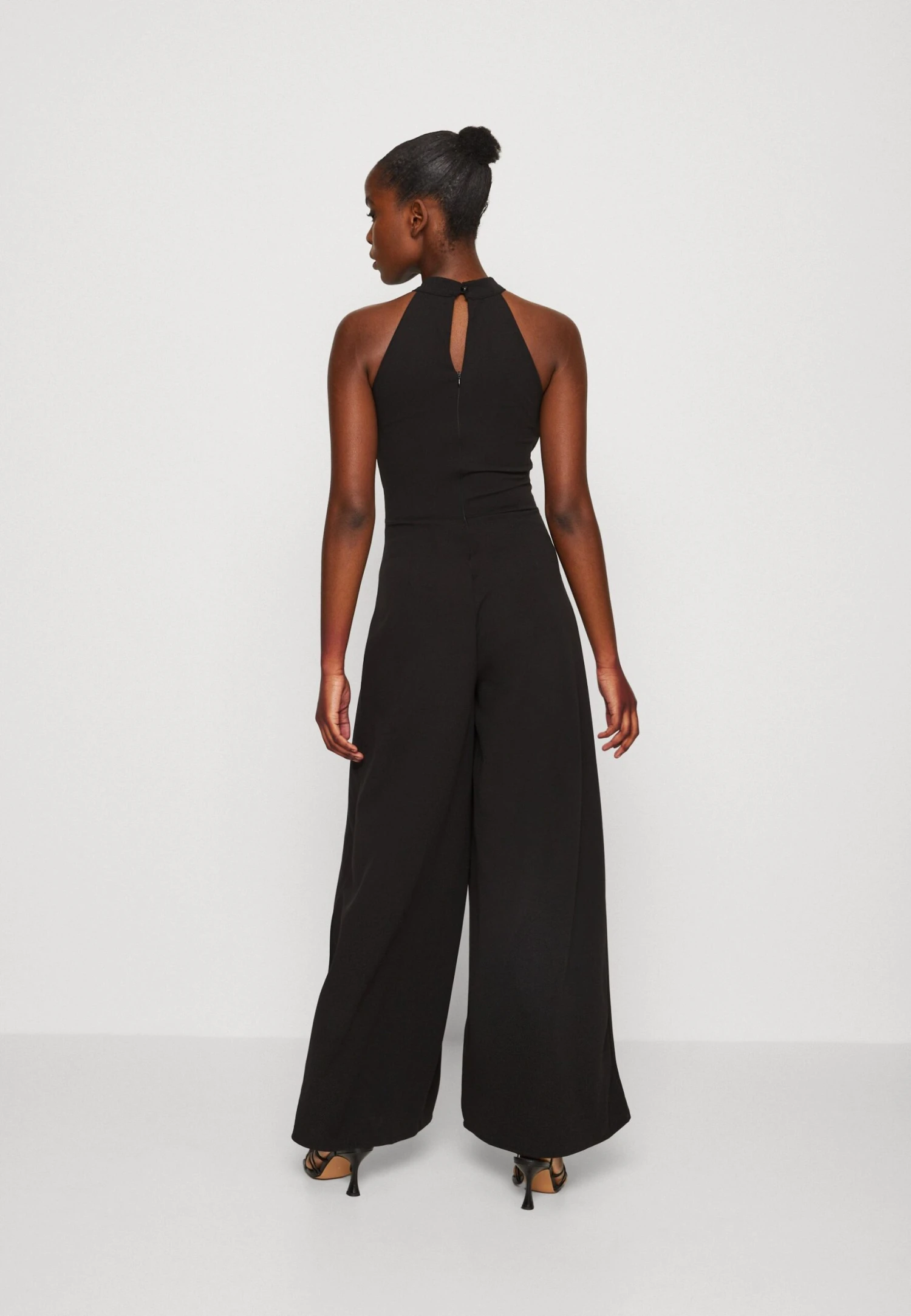 Wal G Leila Halter Neck Wide Leg - Jumpsuit - Black 3 Wal G Leila Halter Neck Wide Leg - Jumpsuit - Black - Image 3
