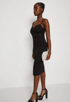 Wal G Tiza Midi - Jersey Dress - Black -Wal G 74e70b3ca7c8455ebd0bc2c0d0265ce5