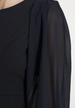 Wal G Kat Sleeve Dress - Day Dress - Navy Blue -Wal G 77221215fe38450bacca5bfbfb3e5b49