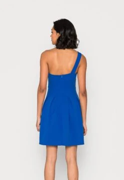 Wal G Frieda One Shoulder Skater Dress - Cocktail Dress / Party Dress - Electric Blue 7 Wal G Frieda One Shoulder Skater Dress - Cocktail Dress / Party Dress - Electric Blue -Wal G 7859462579f54568a61fd66c84f20826