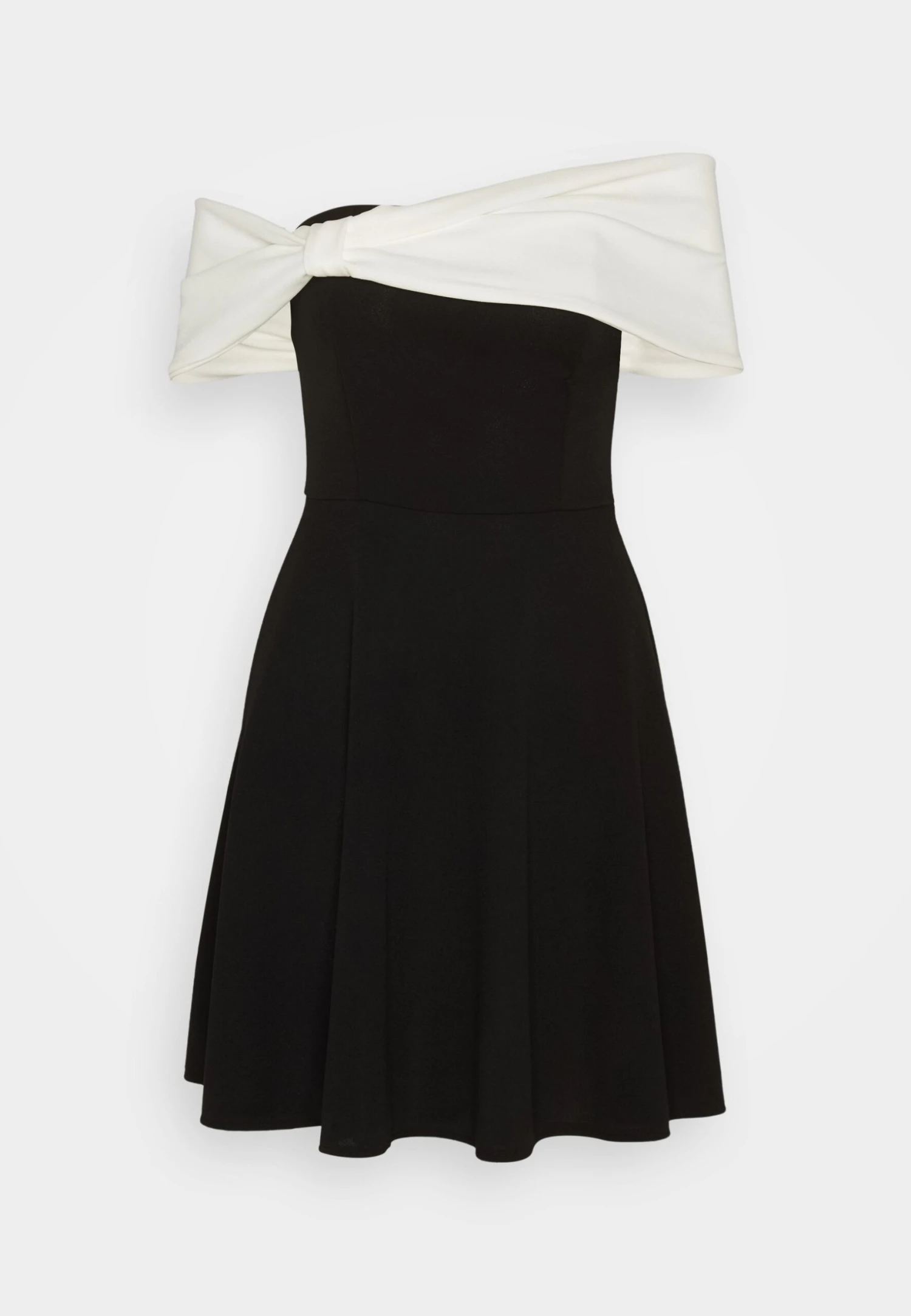 Wal G Alia Off Shoulder Skater - Jersey Dress 5 Wal G Alia Off Shoulder Skater - Jersey Dress - Image 5