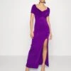 Wal G Wedding Odette Off Shoulder Maxi - Occasion Wear - Purple