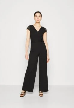 Wal G Cecillian V Neck - Jumpsuit - Black