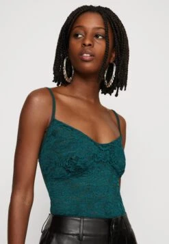 Wal G Benny Bodysuit - Print T-Shirt - Forest Green -Wal G 7c8a0e0dd864456abe2cdd2447d6dac7