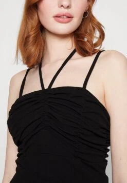 Wal G Cyndee Front Tie Midi Dress - Shift Dress - Black 9 Wal G Cyndee Front Tie Midi Dress - Shift Dress - Black -Wal G 7cd1190175ad4d8da1106dd3d9526459