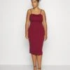 Curve Dolly Midi - Cocktail Dress / Party Dress - Wine