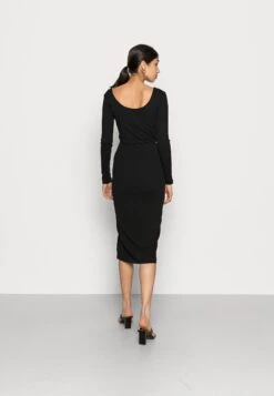 Wal G Tortoise Button Skirt - Pencil Skirt -Wal G 839c151274fe479192958743fac046e2