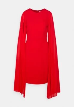 Wal G Holly Sleeve Dress - Cocktail Dress / Party Dress - Red -Wal G 84306d5c3ecb4996bd0614b045acf3eb