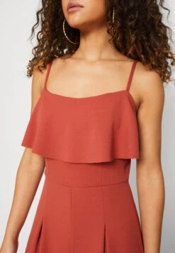 Wal G Nora Ruffle - Jumpsuit - Burnt Orange 11 Wal G Nora Ruffle - Jumpsuit - Burnt Orange -Wal G 8ea8d3f2ff824f8781cc2e3090367f89