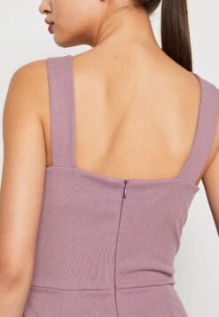 Wal G Jackie Wide Leg - Jumpsuit - Mauve Pink -Wal G 977c9e84753b4f389f9ae9ea5a92b6b3