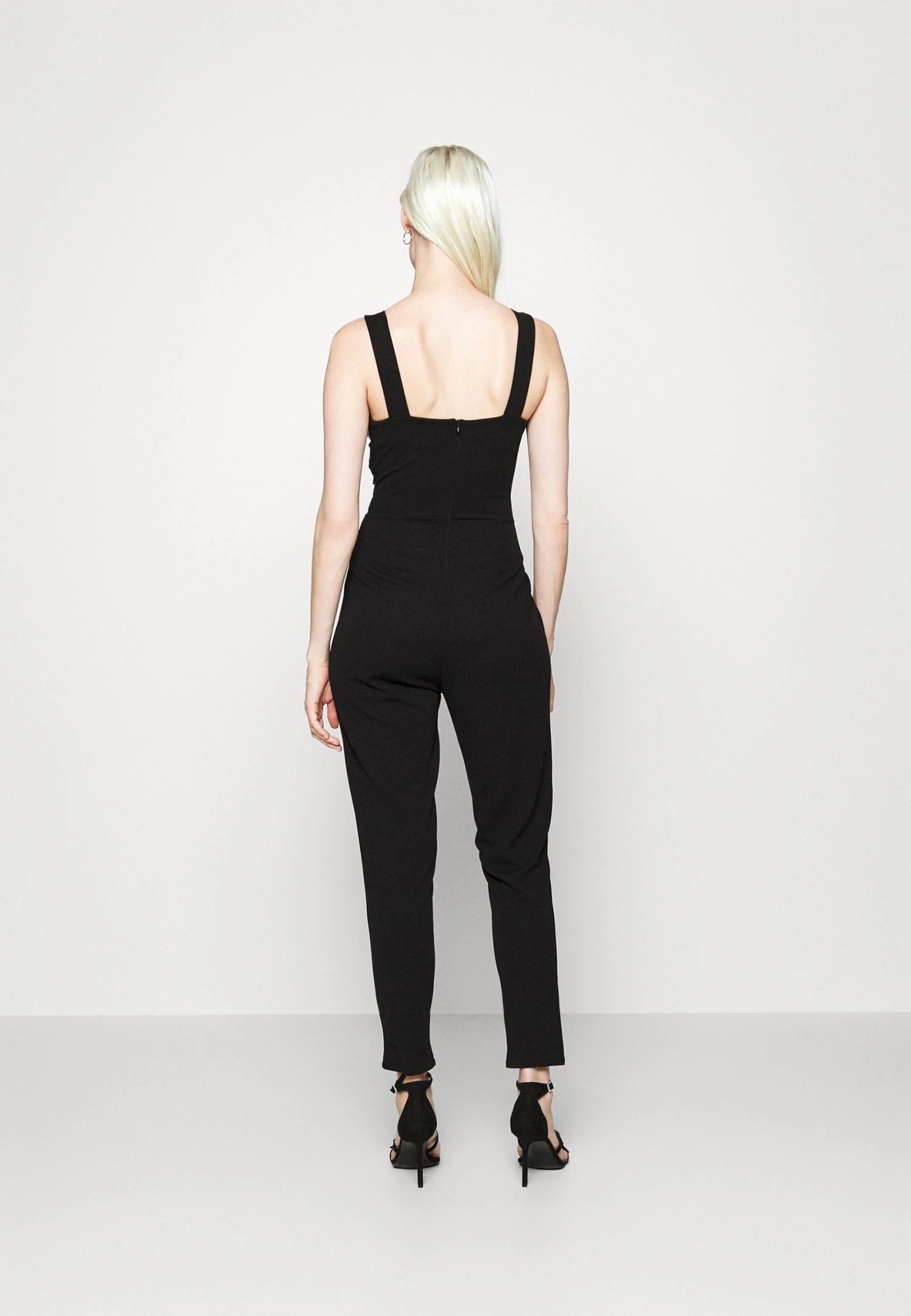 Contrast Plunge - Jumpsuit 3 Contrast Plunge - Jumpsuit - Image 3
