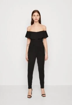 Wal G Christina Ruffle - Jumpsuit - Black