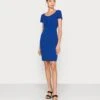 Wal G Gary Bodycon Dress - Jersey Dress - Electric Blue
