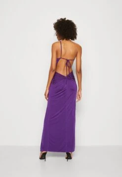 Wal G Wedding Estelle Backless Maxi - Occasion Wear - Purple -Wal G 9c959b905aa443bfa86739faa6df23d6